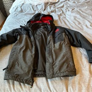 Two piece North Face Winter Jacket